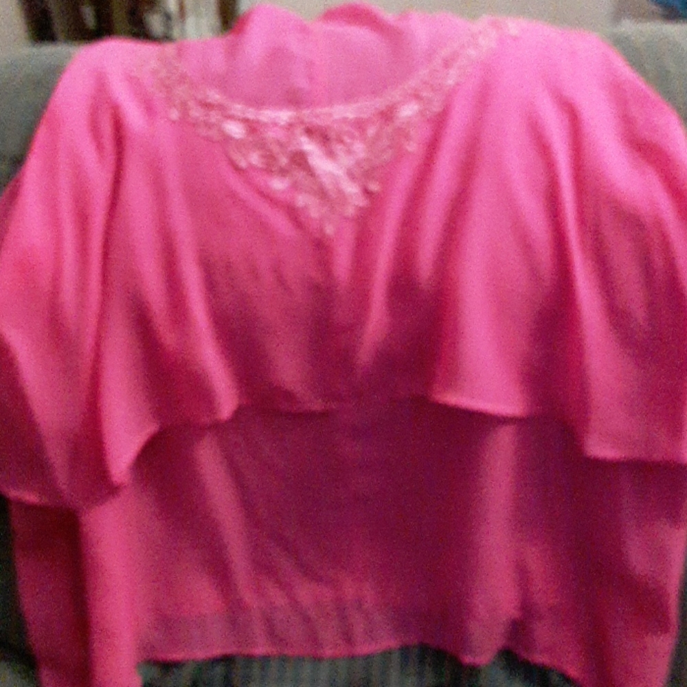 Sheer Pink Top